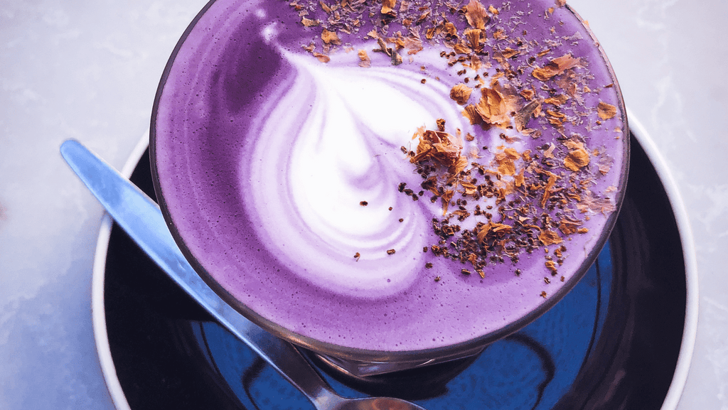 The Superlatte Purple Sweet Potato Latte is here!