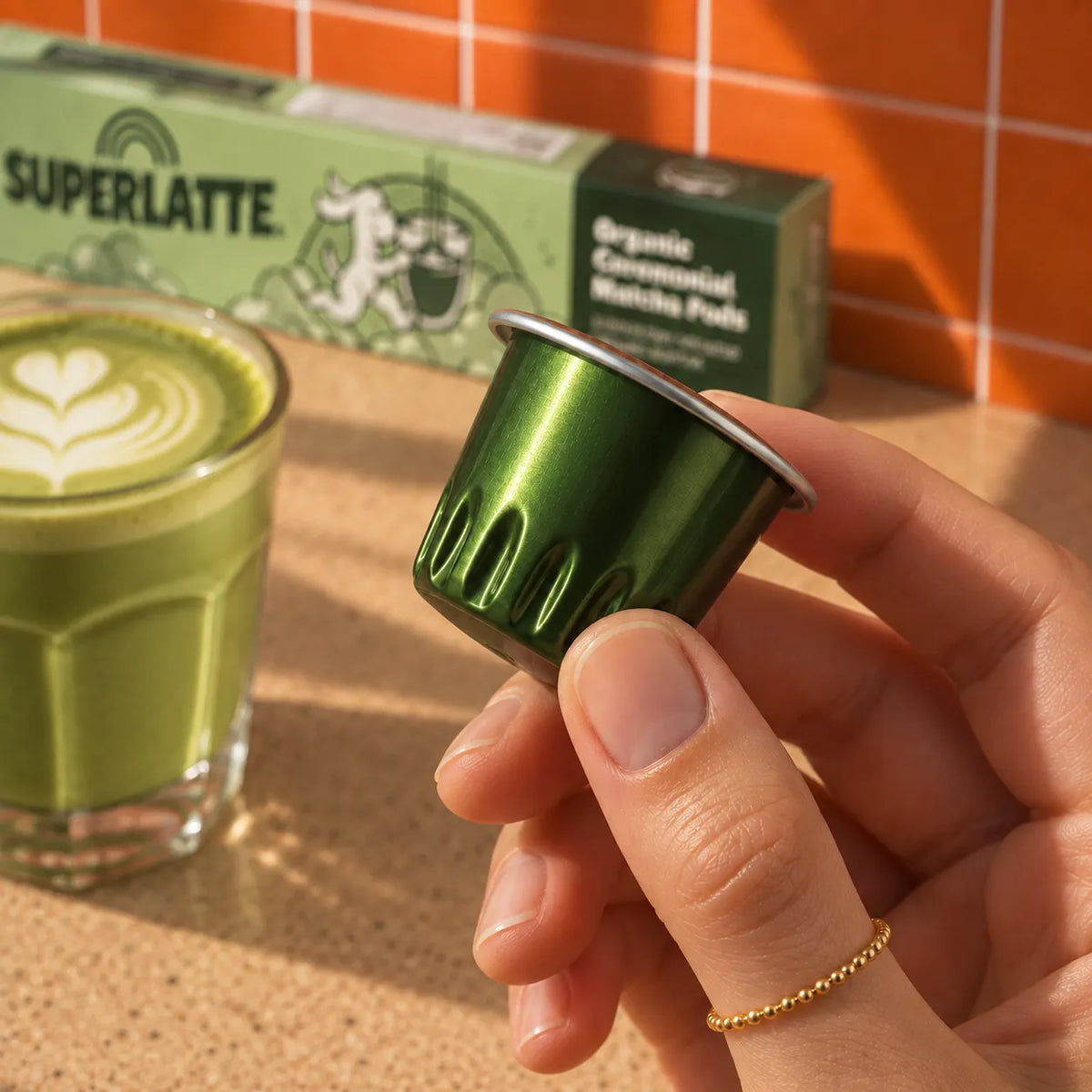 Organic Ceremonial Matcha Pods 10 Pack