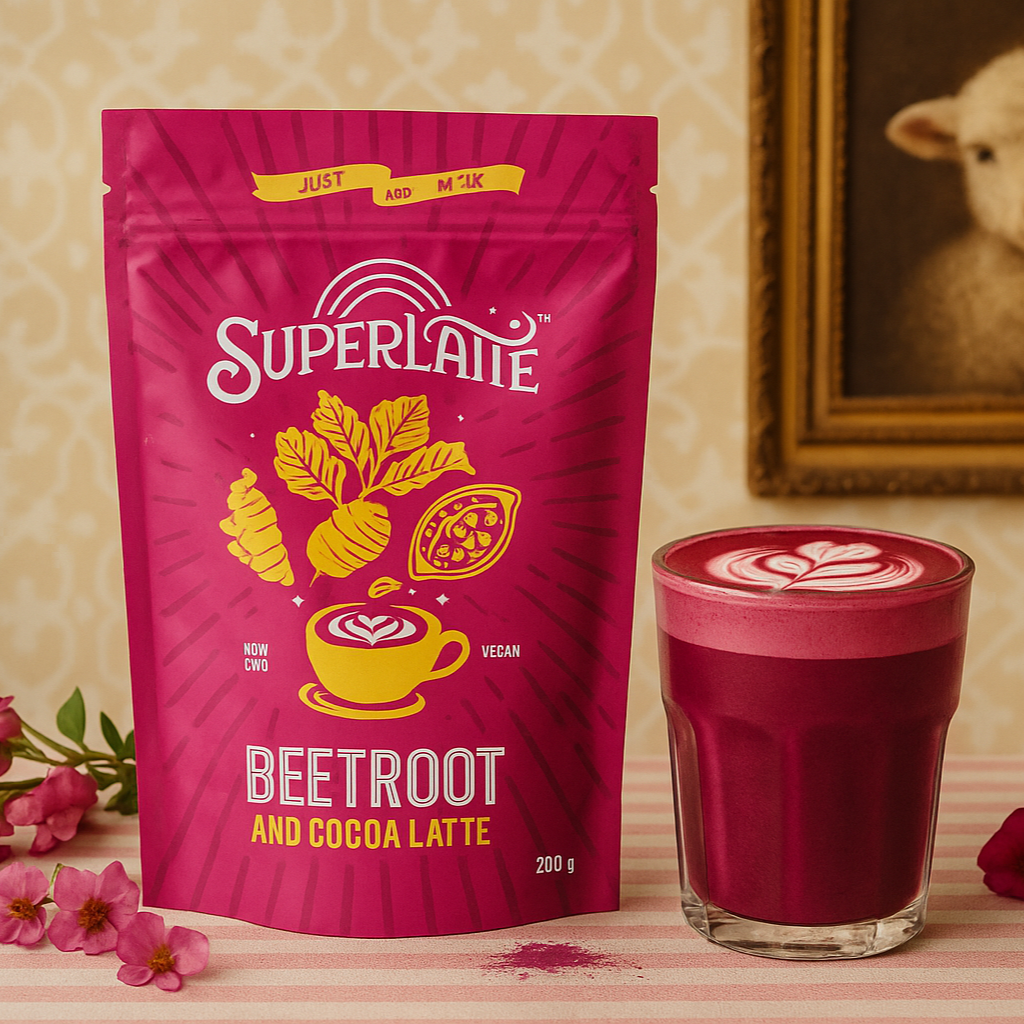 Beetroot & Cocoa Latte