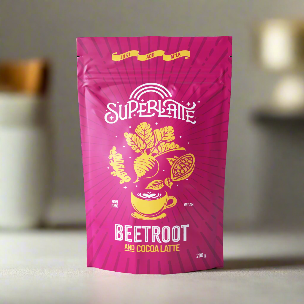 Beetroot & Cocoa Latte