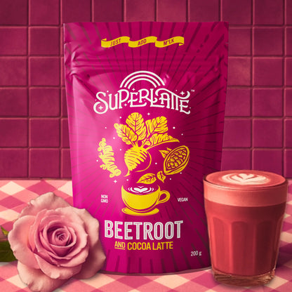 Beetroot & Cocoa Latte