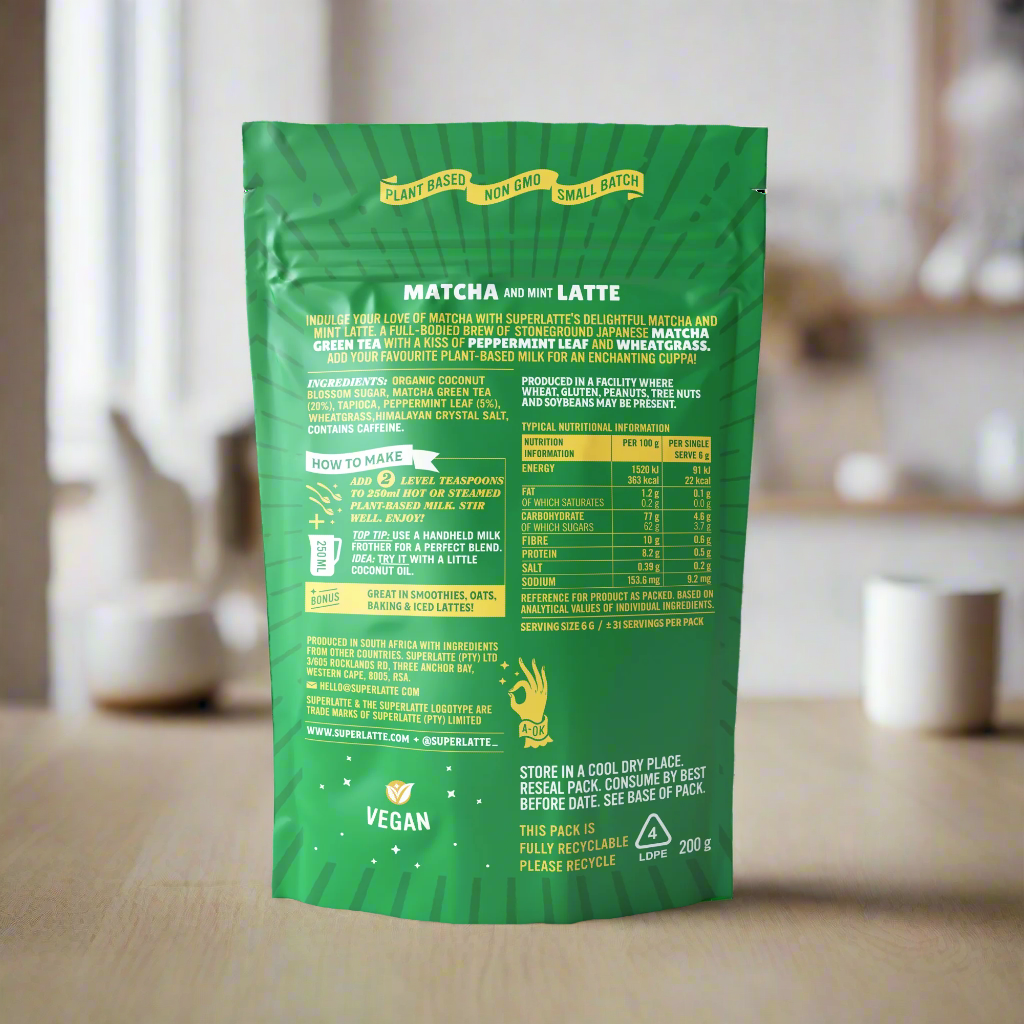 Matcha & Mint Latte